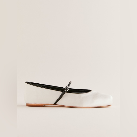 Reformation Shoes - Reformation Mariella Mary Jane Ballet Flat